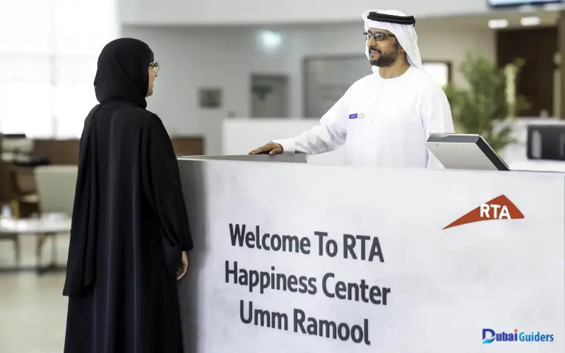 RTA Customer Happiness Center Fees