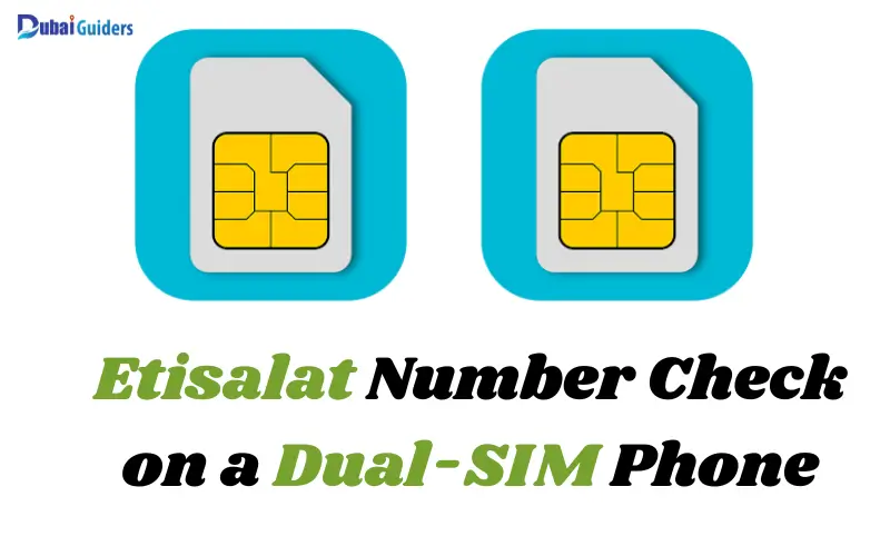 Etisalat Number Check on a Dual-SIM Phone